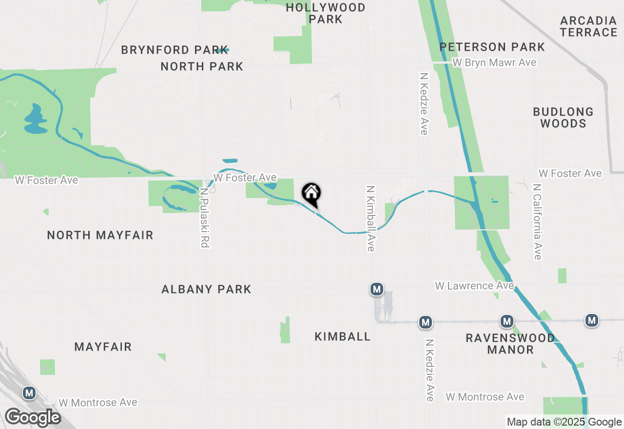 Map of 5040 N Central Park Avenue, Chicago, IL 60625