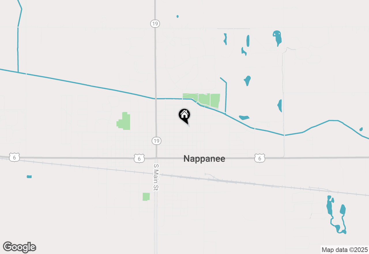 Map of 451 N Hartman Street, Nappanee, IN 46550