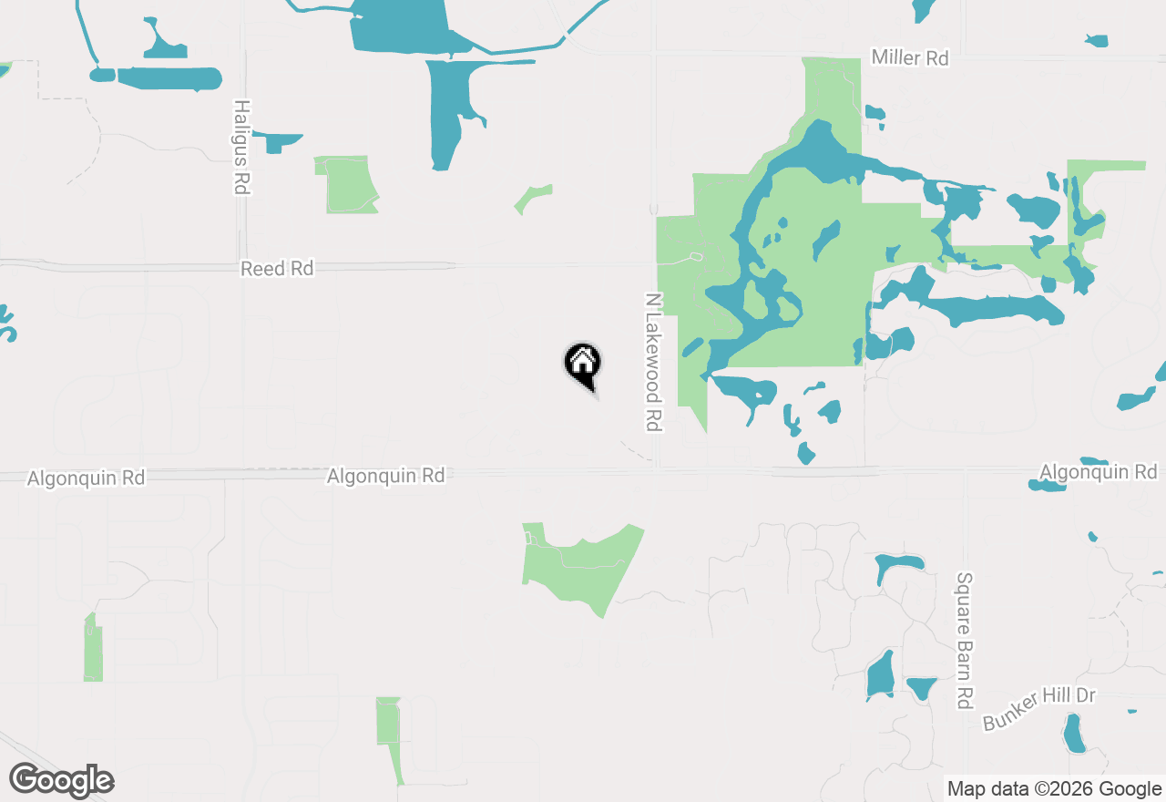 Map of 251 Winslow Way, Lake In The Hills, IL 60156