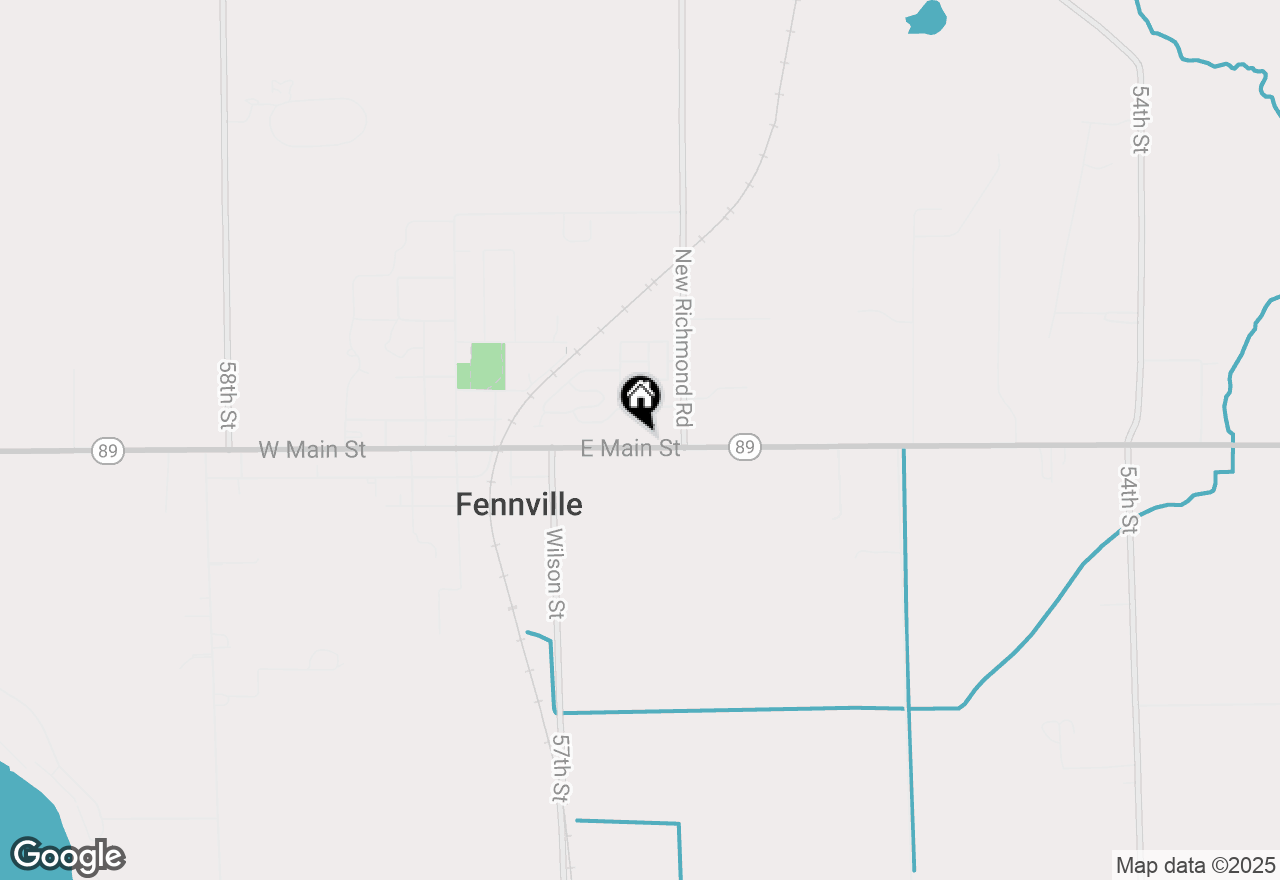 Map of 705 E Main Street, Fennville, MI 49408
