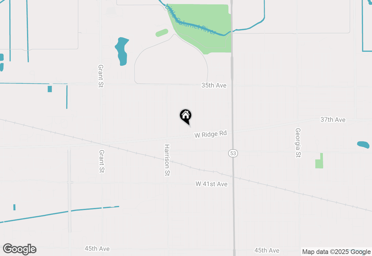 Map of 3761 Jackson Street, Gary, IN 46408