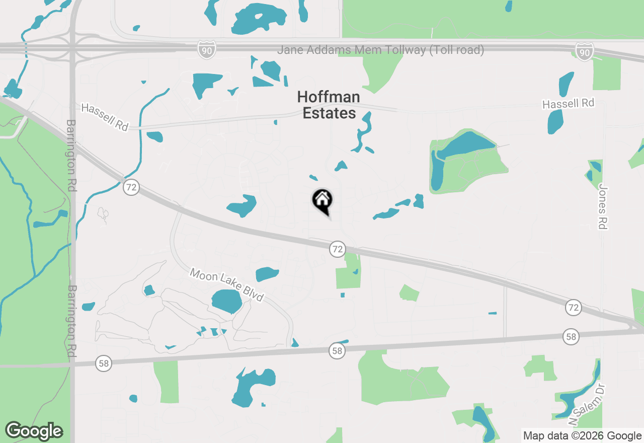 Map of 1760 Bristol Walk #F, Hoffman Estates, IL 60169