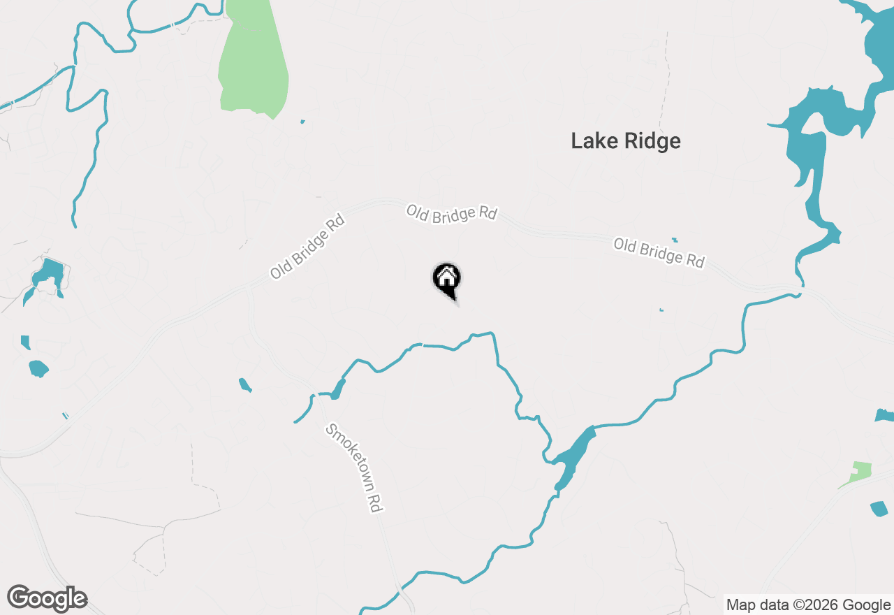 Map of 12478 Cavalier Drive, Woodbridge, VA 22192