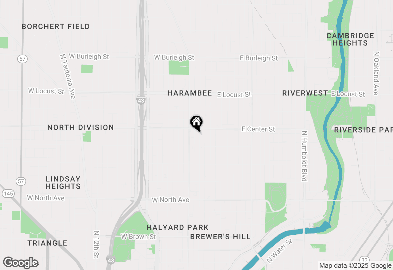 Map of 2653 N 2nd St, Milwaukee, WI 53212