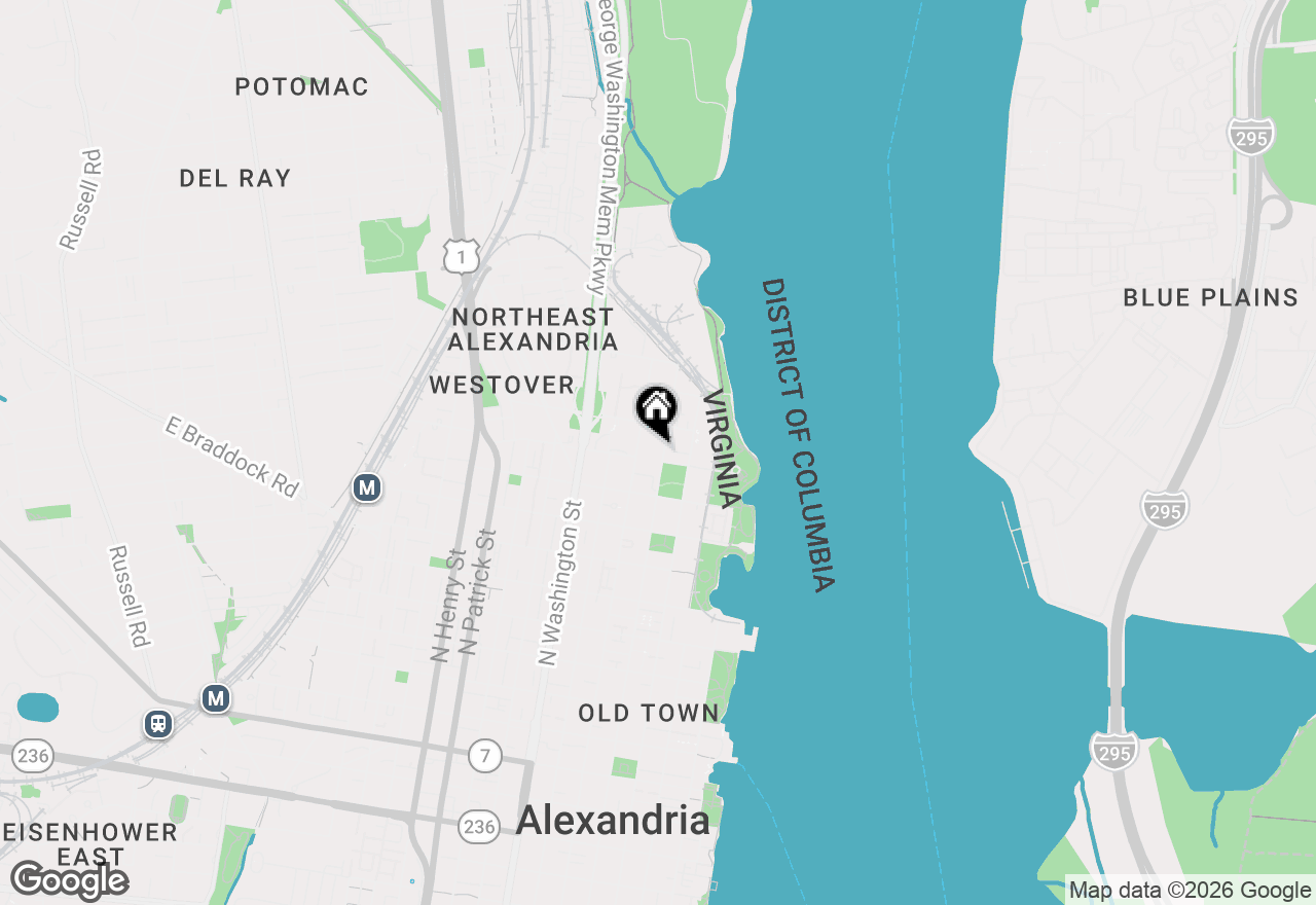 Map of 1018 N Royal Street, Alexandria, VA 22314