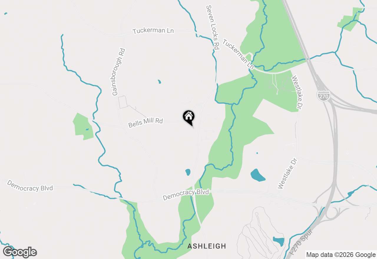 Map of 8002 Inverness Ridge Road, Potomac, MD 20854