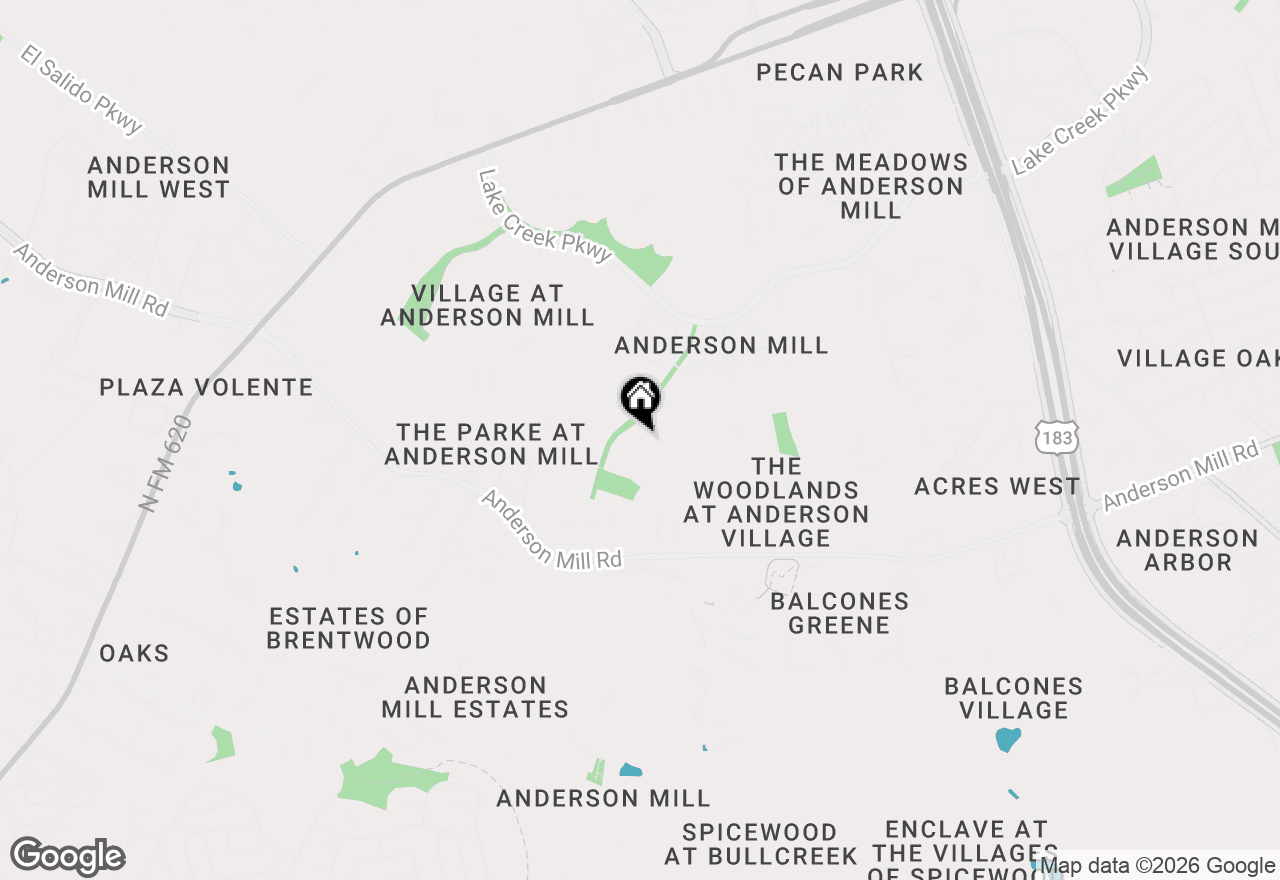 Map of 10704 Doering Ln, Austin, TX 78750