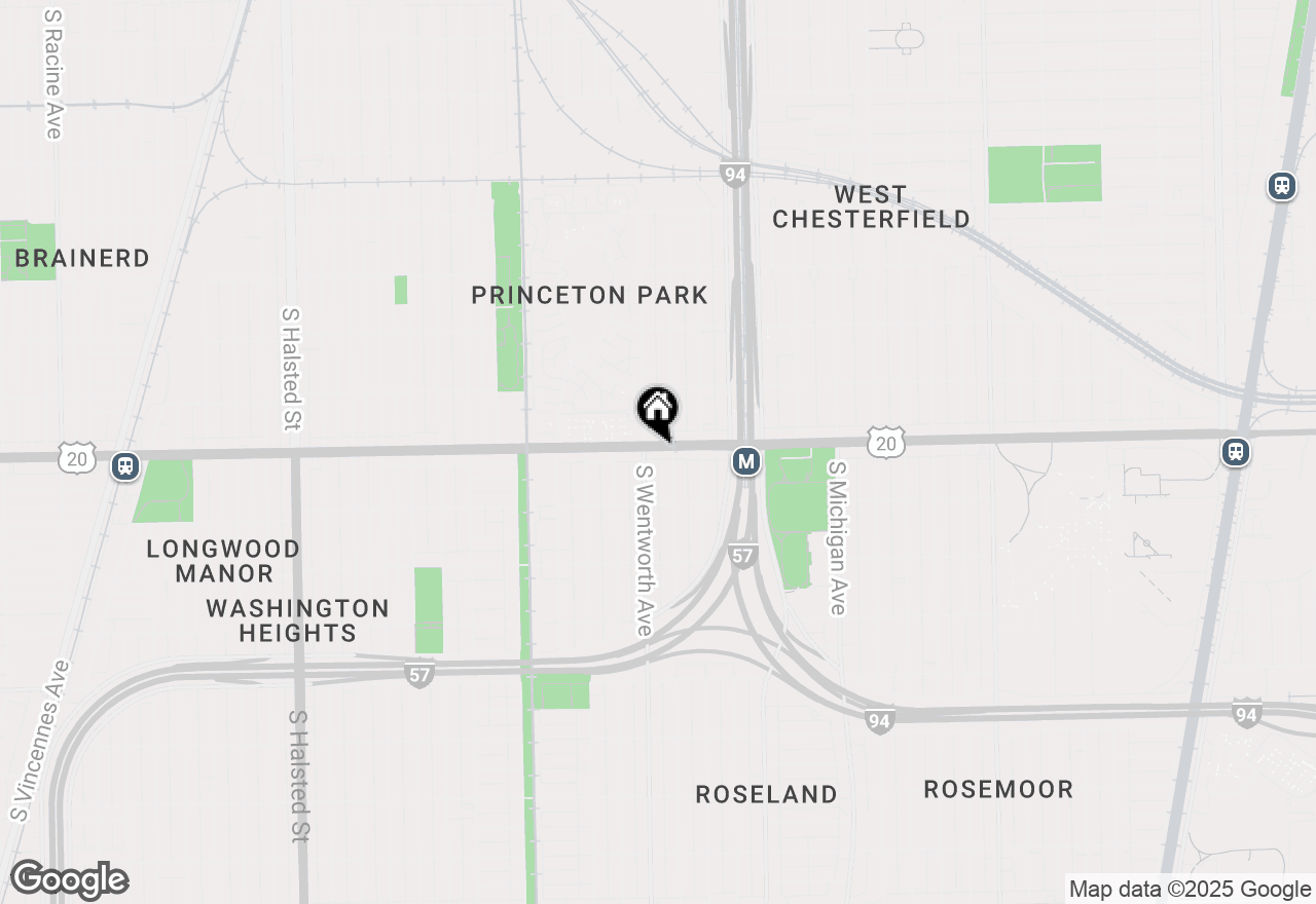 Map of 145 W 95th Street, Chicago, IL 60628