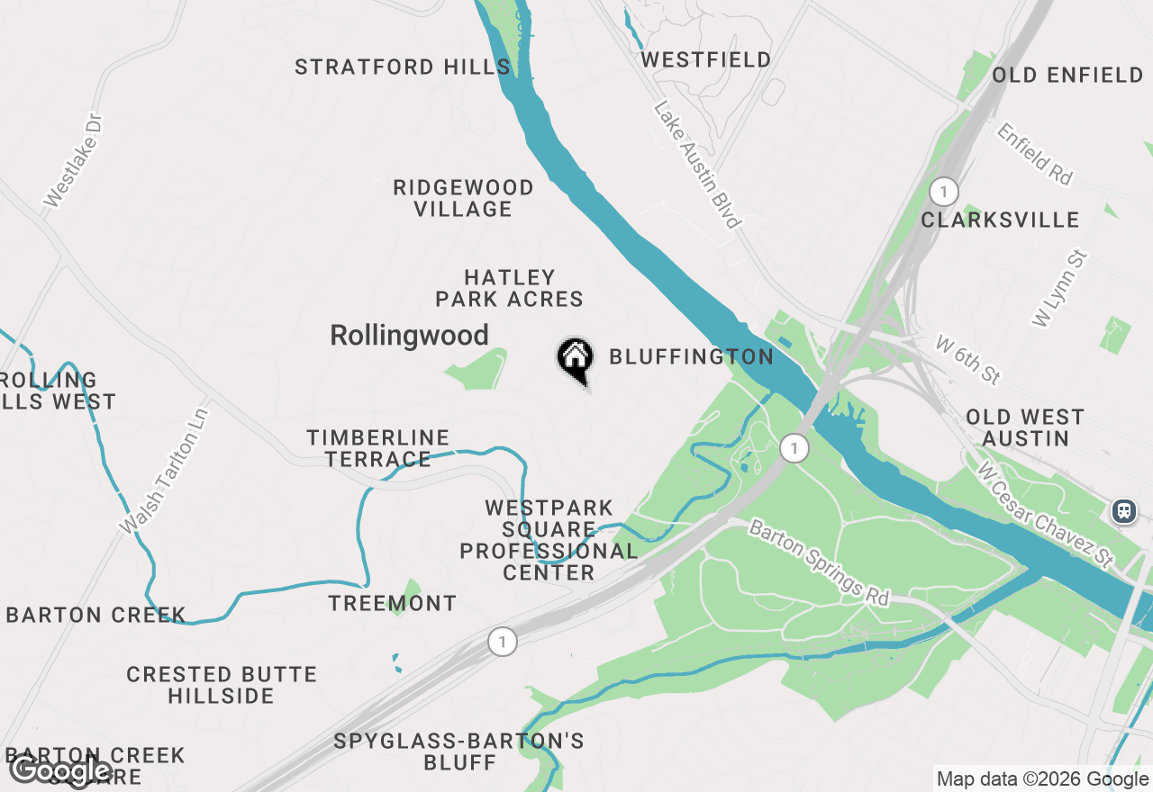 Map of 400 Almarion Dr, Austin, TX 78746