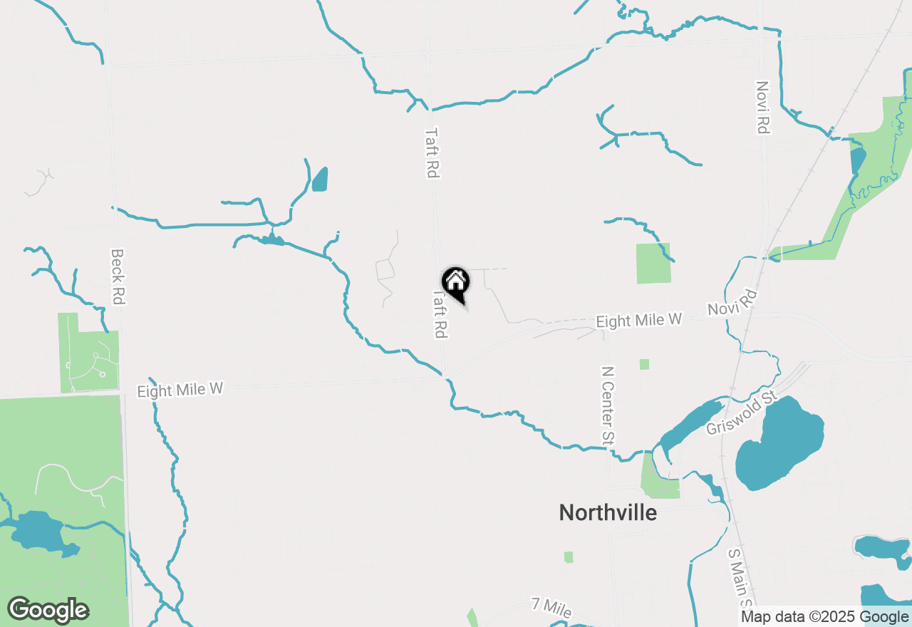 Map of 21036 Boulder Circle, Northville, MI 48167