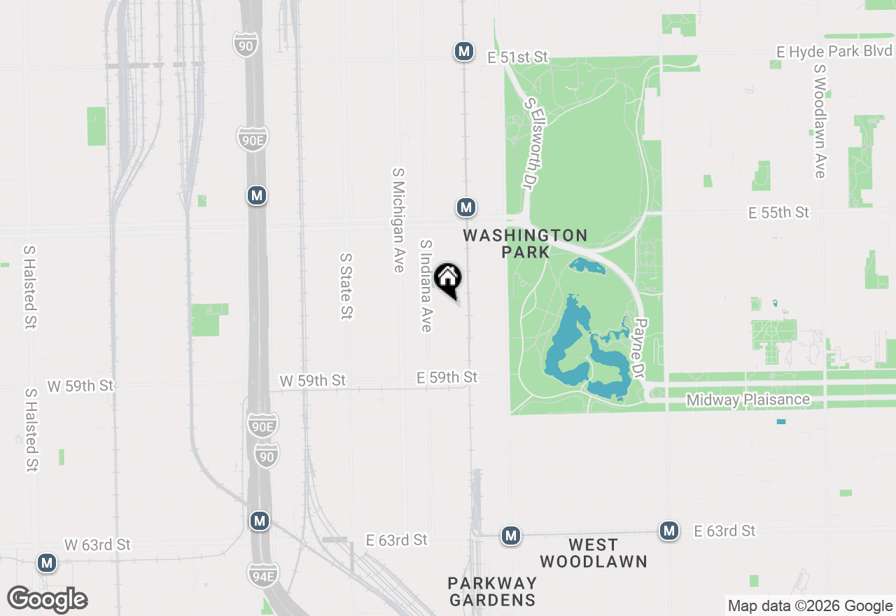 Map of 5714 S Prairie Avenue, Chicago, IL 60637