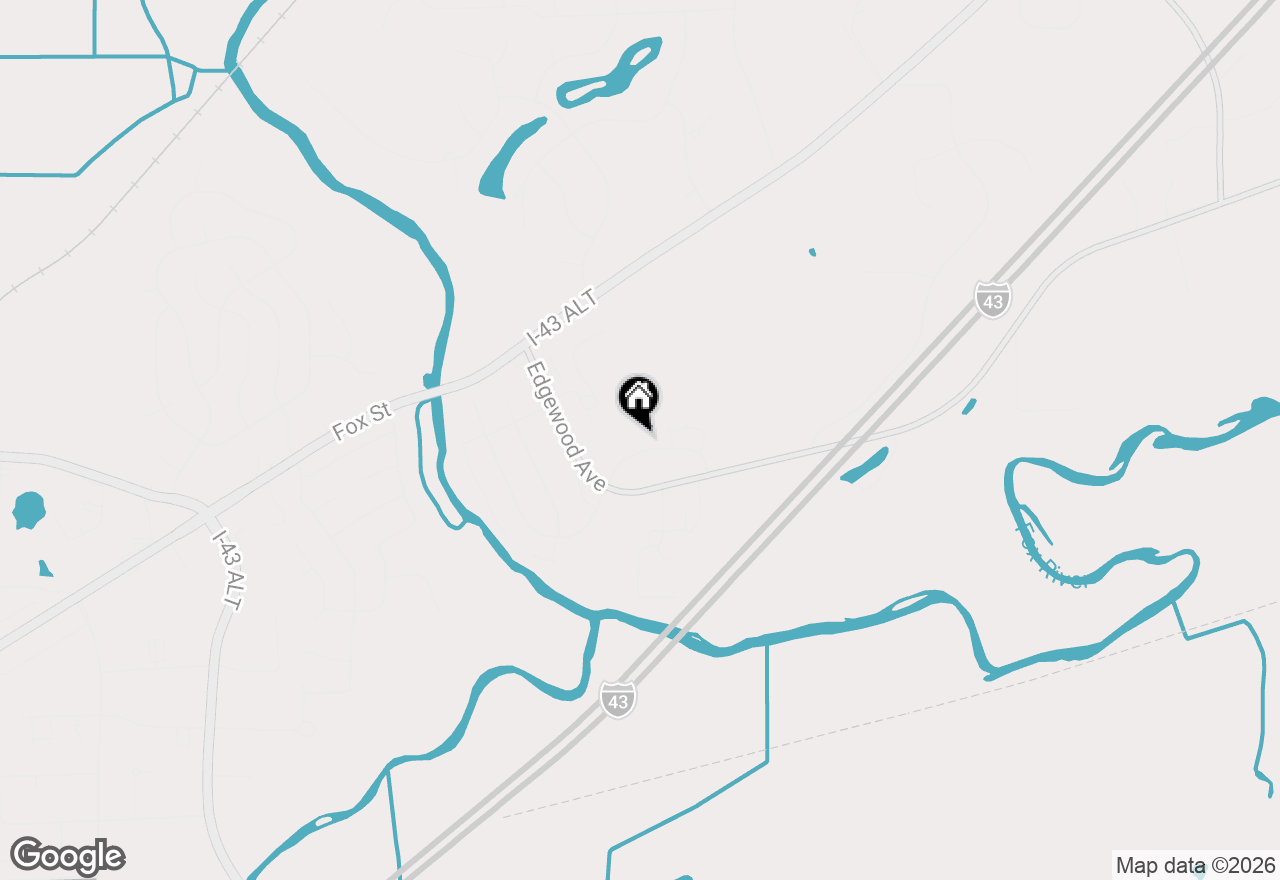 Map of 1620 Grey Fox Trl #D, Mukwonago, WI 53149