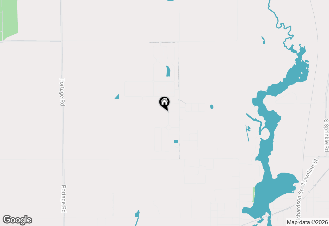 Map of 1029 Foxglove Avenue, Vicksburg, MI 49097