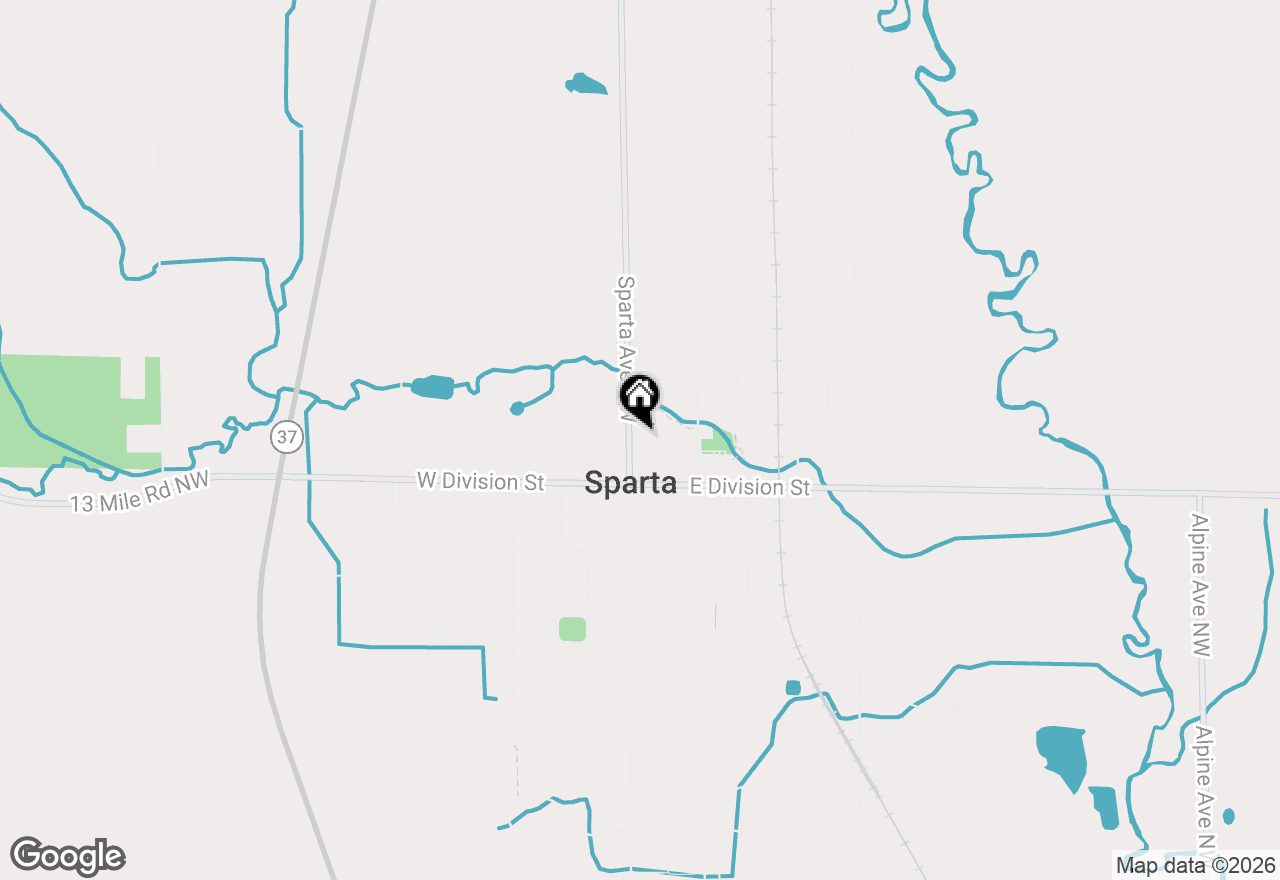 Map of 92 N State Street, Sparta, MI 49345