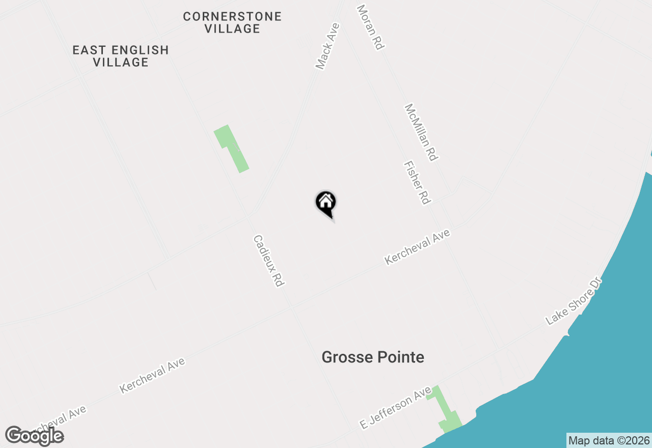 Map of 752-754 Neff Road, Grosse Pointe, MI 48230