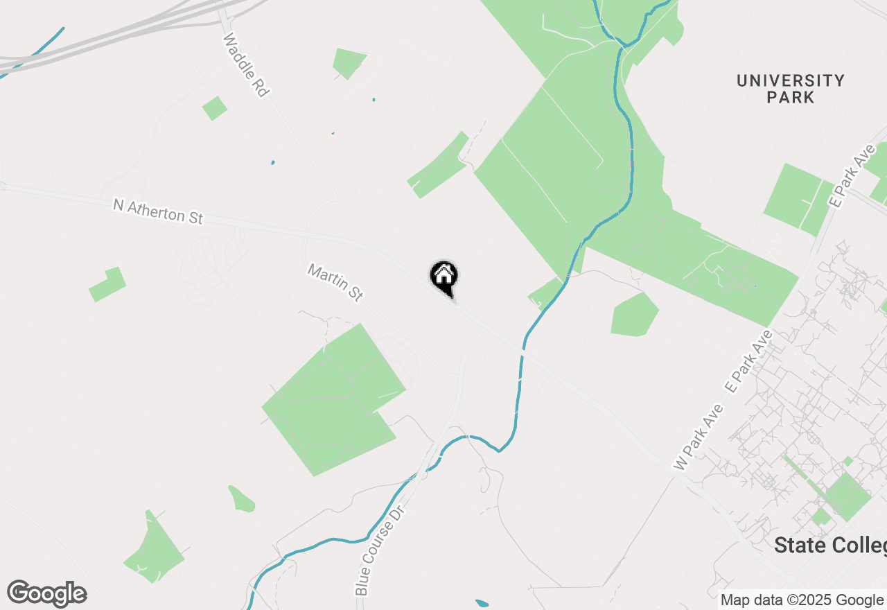 Map of 1380-1386 N Atherton Street, State College, PA 16803