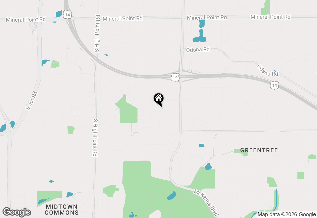 Map of 7102 Flagship Drive #8, Madison, WI 53719