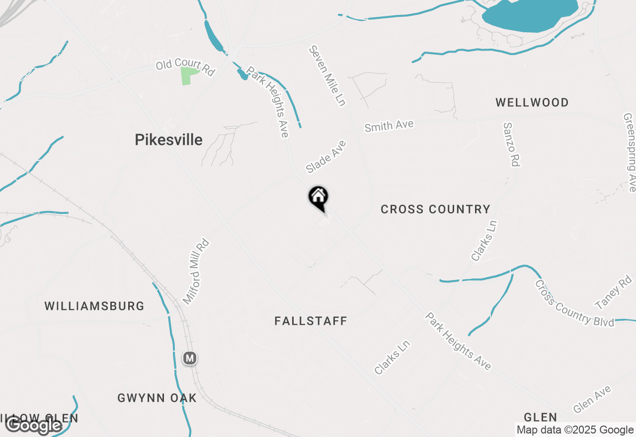 Map of 7240 Park Heights Avenue #209, Baltimore, MD 21208