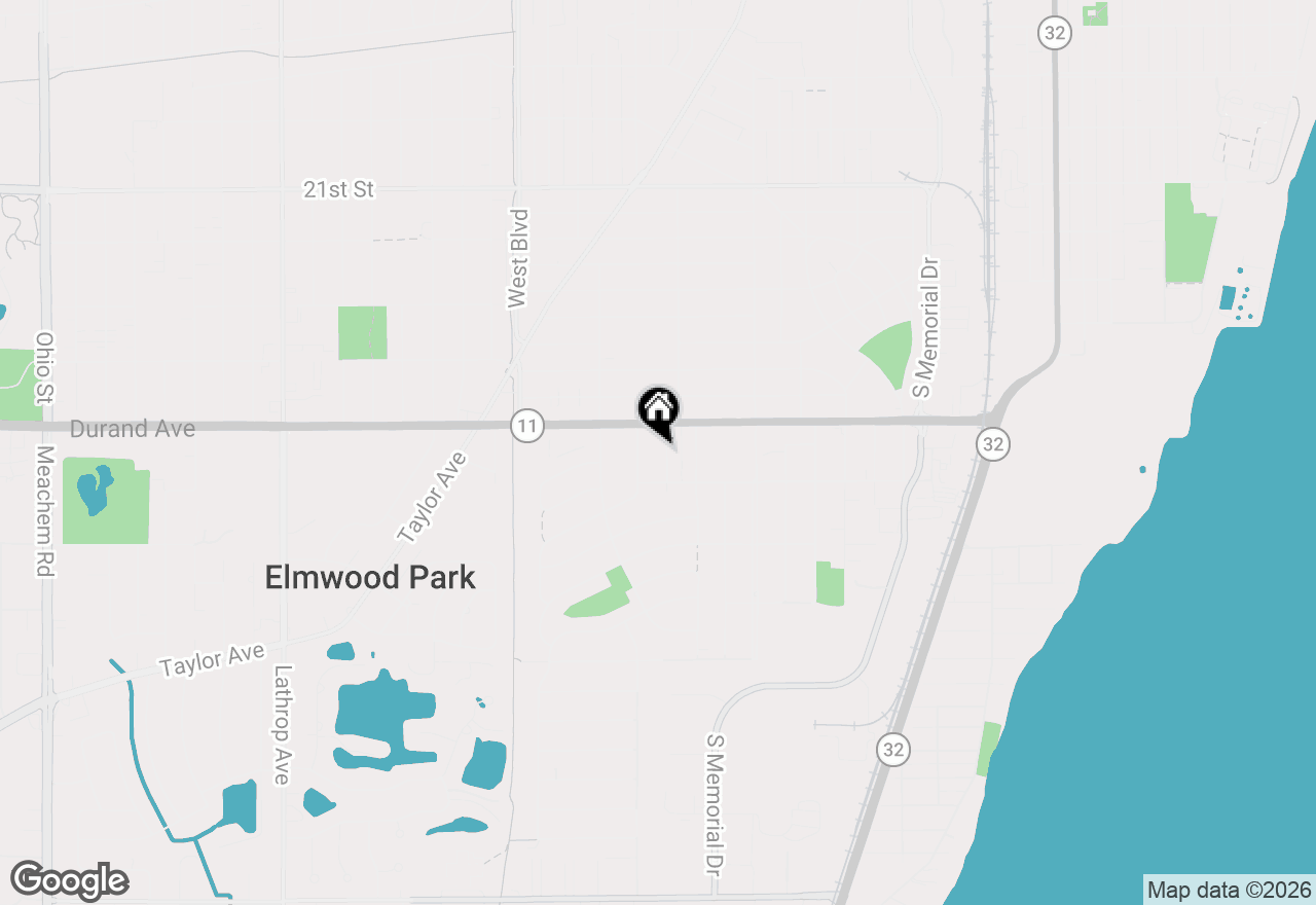 Map of 3030 Gates St, Mount Pleasant, WI 53403