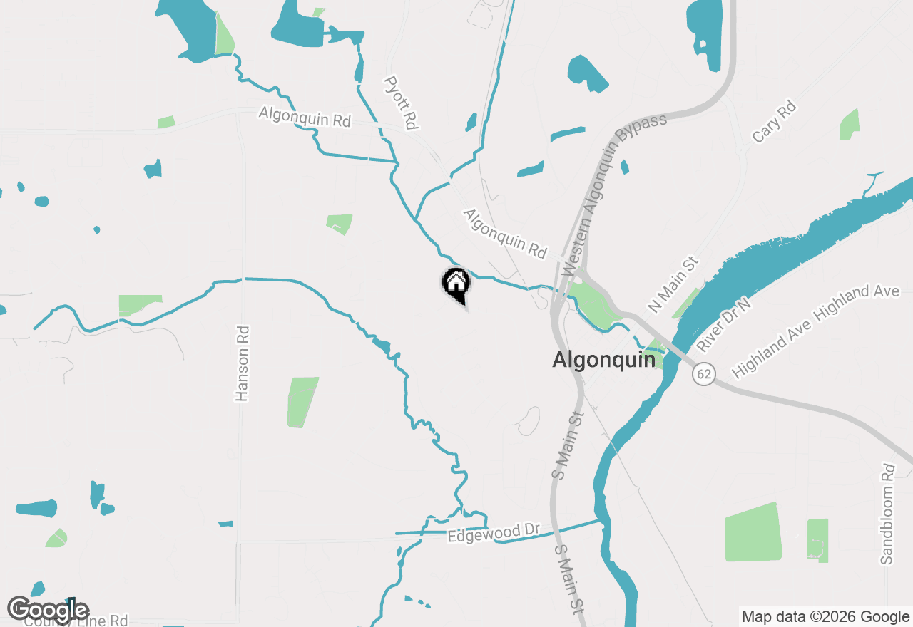 Map of 650 Butterfield Drive, Algonquin, IL 60102