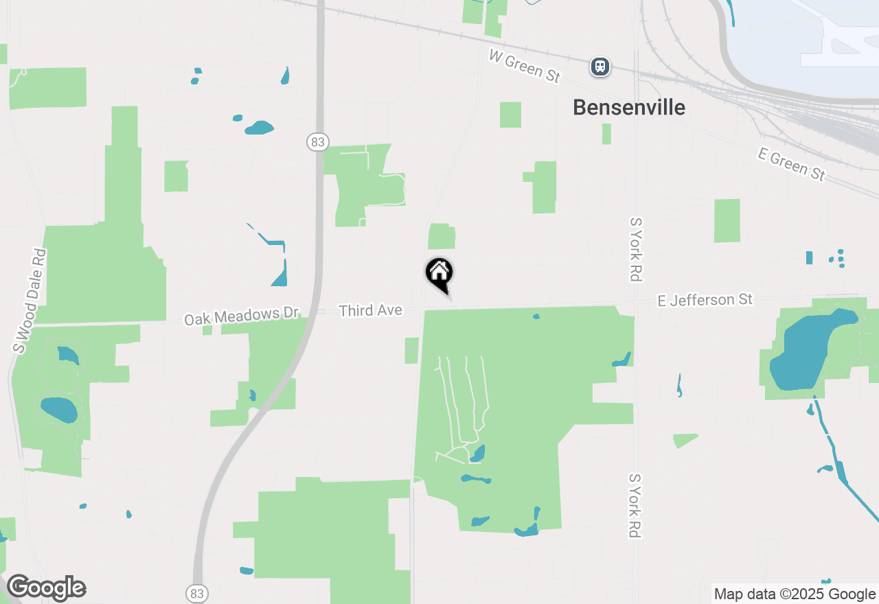 Map of 819 W Jefferson Street, Bensenville, IL 60106