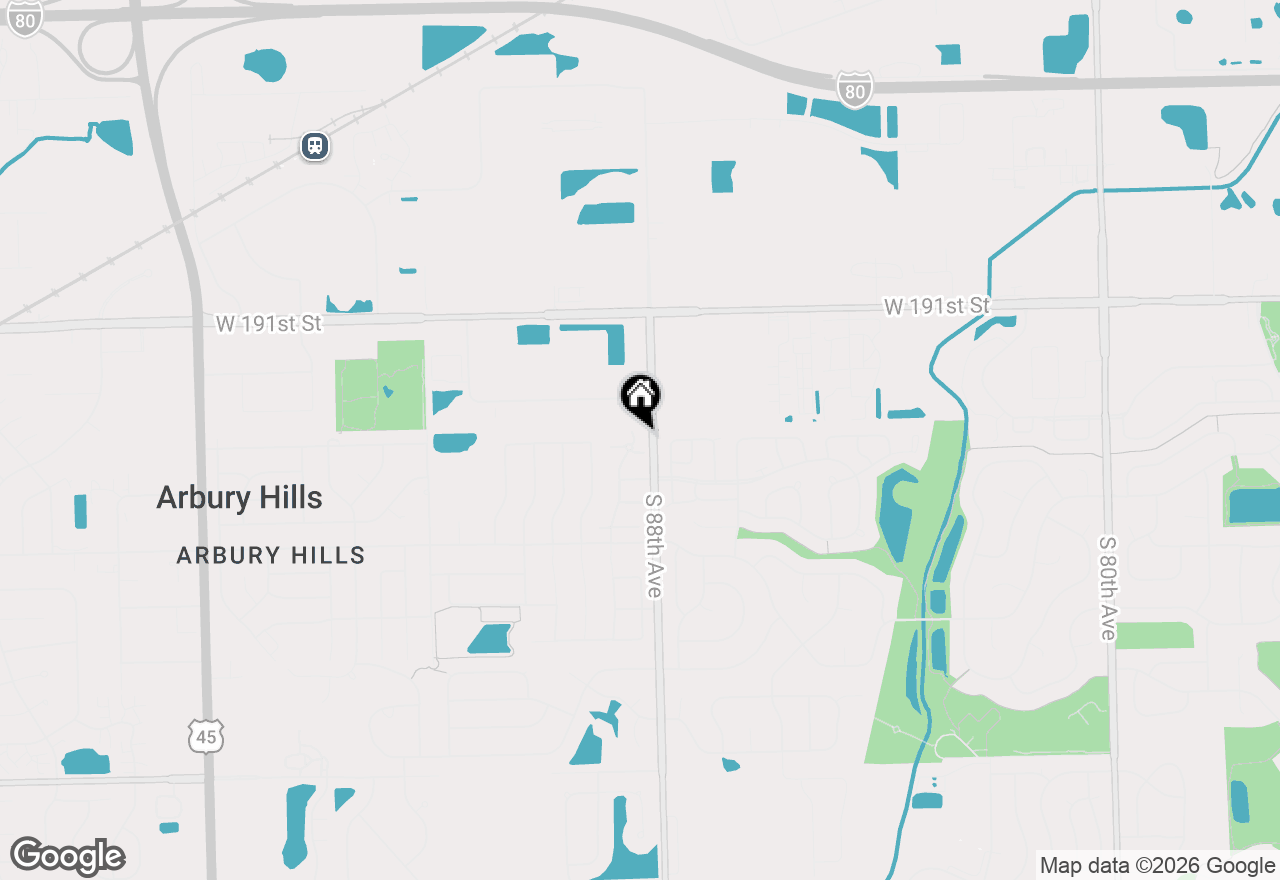 Map of 19245 Tramore Lane, Mokena, IL 60448