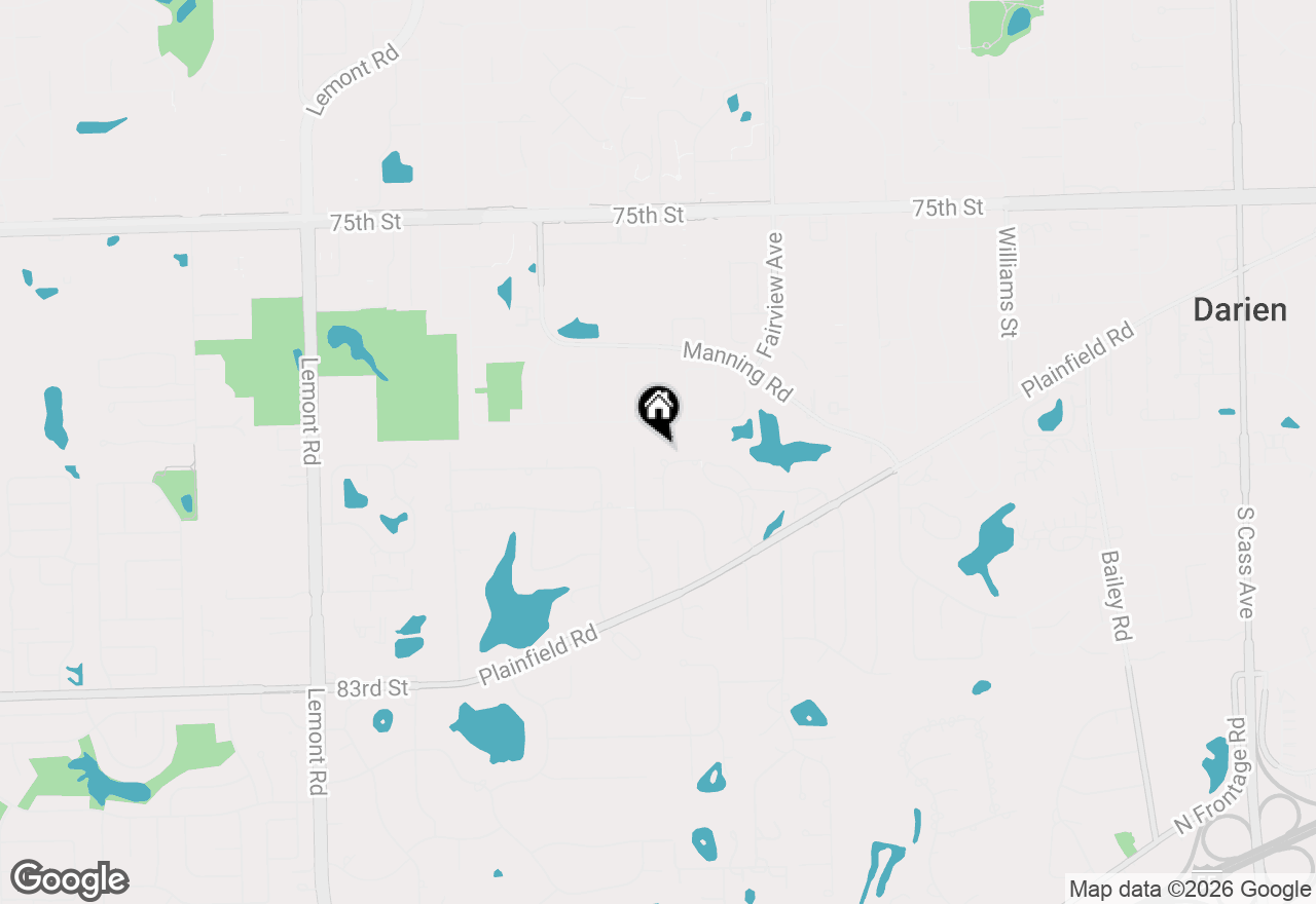 Map of 530 Mark Lane, Downers Grove, IL 60516