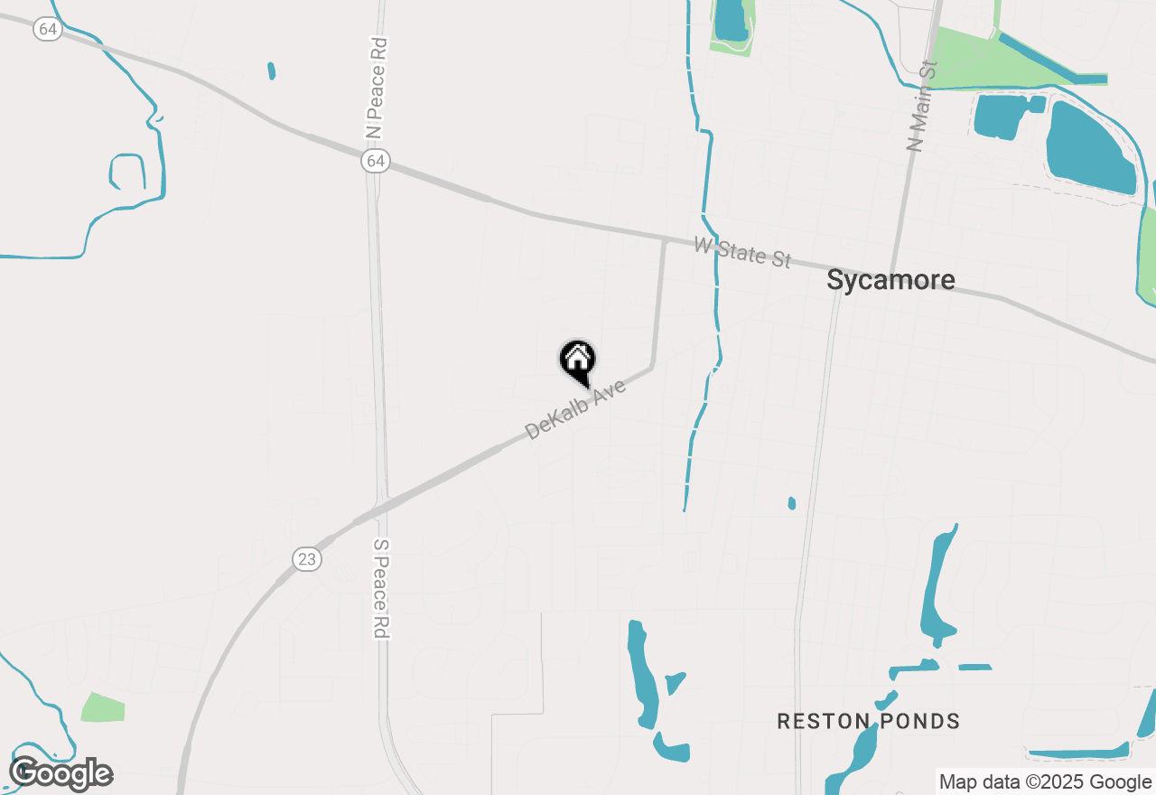 Map of 935 Dekalb Avenue, Sycamore, IL 60178