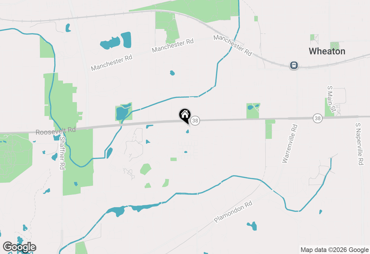 Map of 1545 Woodcutter Lane #D, Wheaton, IL 60189