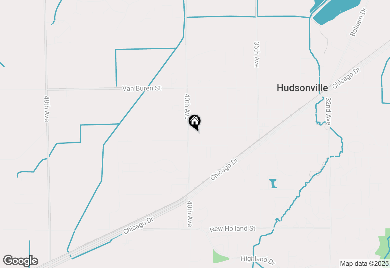 Map of 3979 Grant Street, Hudsonville, MI 49426