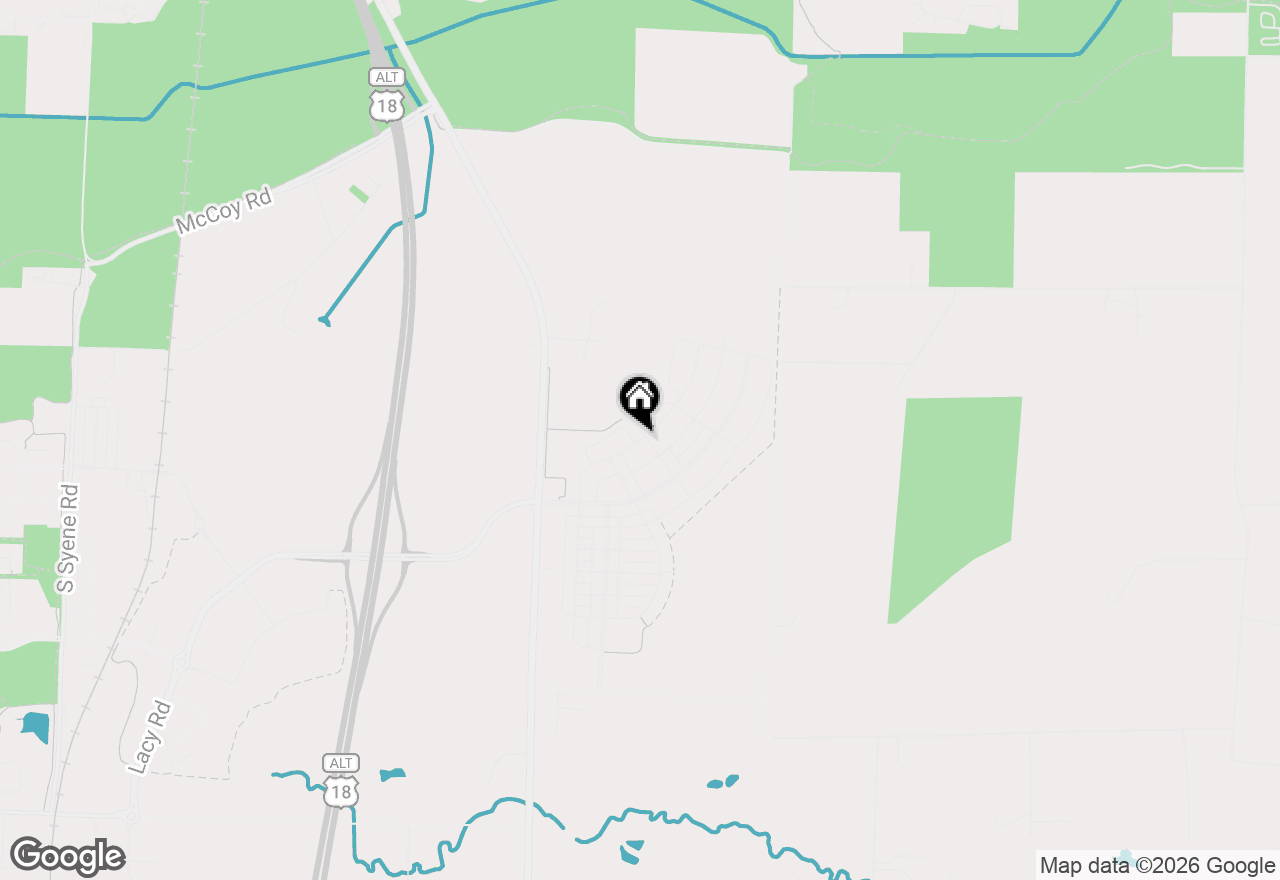 Map of 4791 Brassica Road, Fitchburg, WI 53711