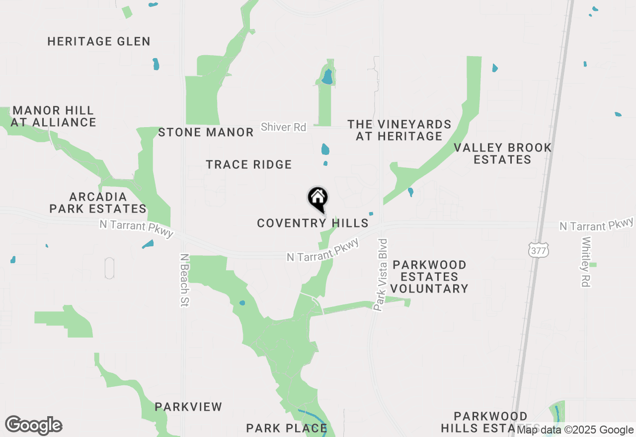Map of 8621 Lariat Circle, Fort Worth, TX 76244