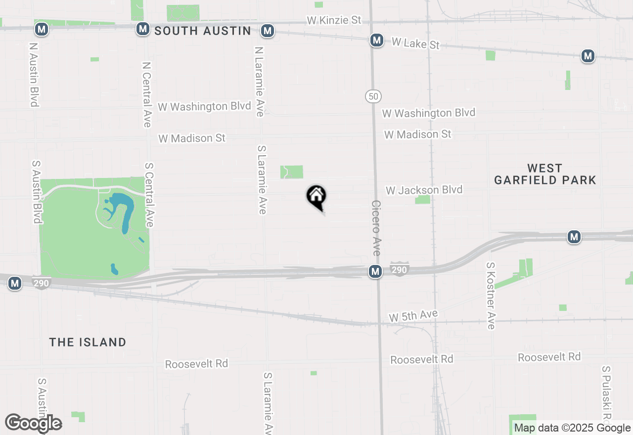 Map of 5024 W Van Buren Street #D, Chicago, IL 60644