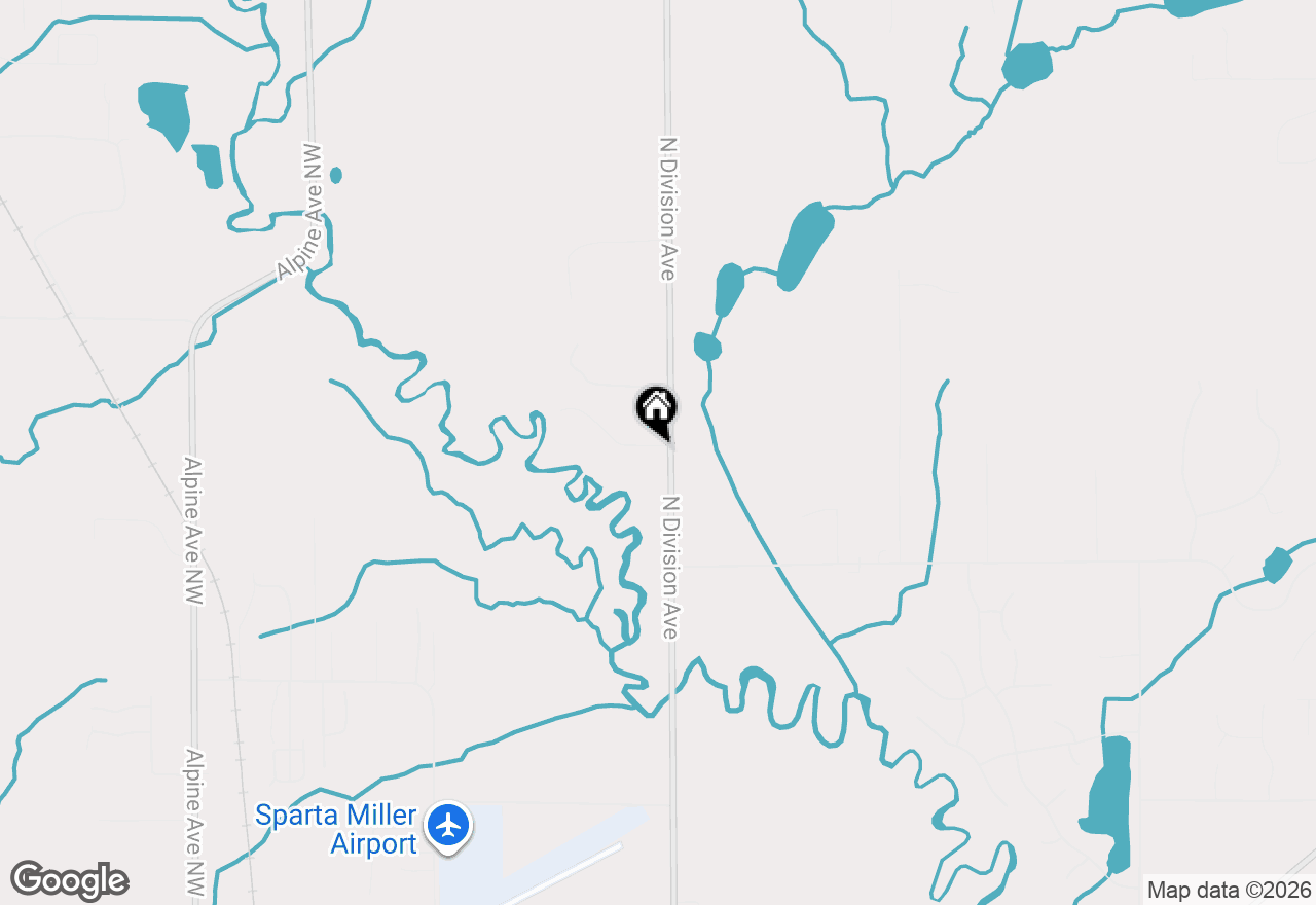 Map of 30 Whistling Pines Lane Nw, Sparta, MI 49345