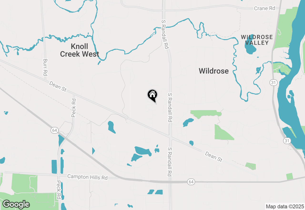 Map of 3N830 Bittersweet Road, St. Charles, IL 60174