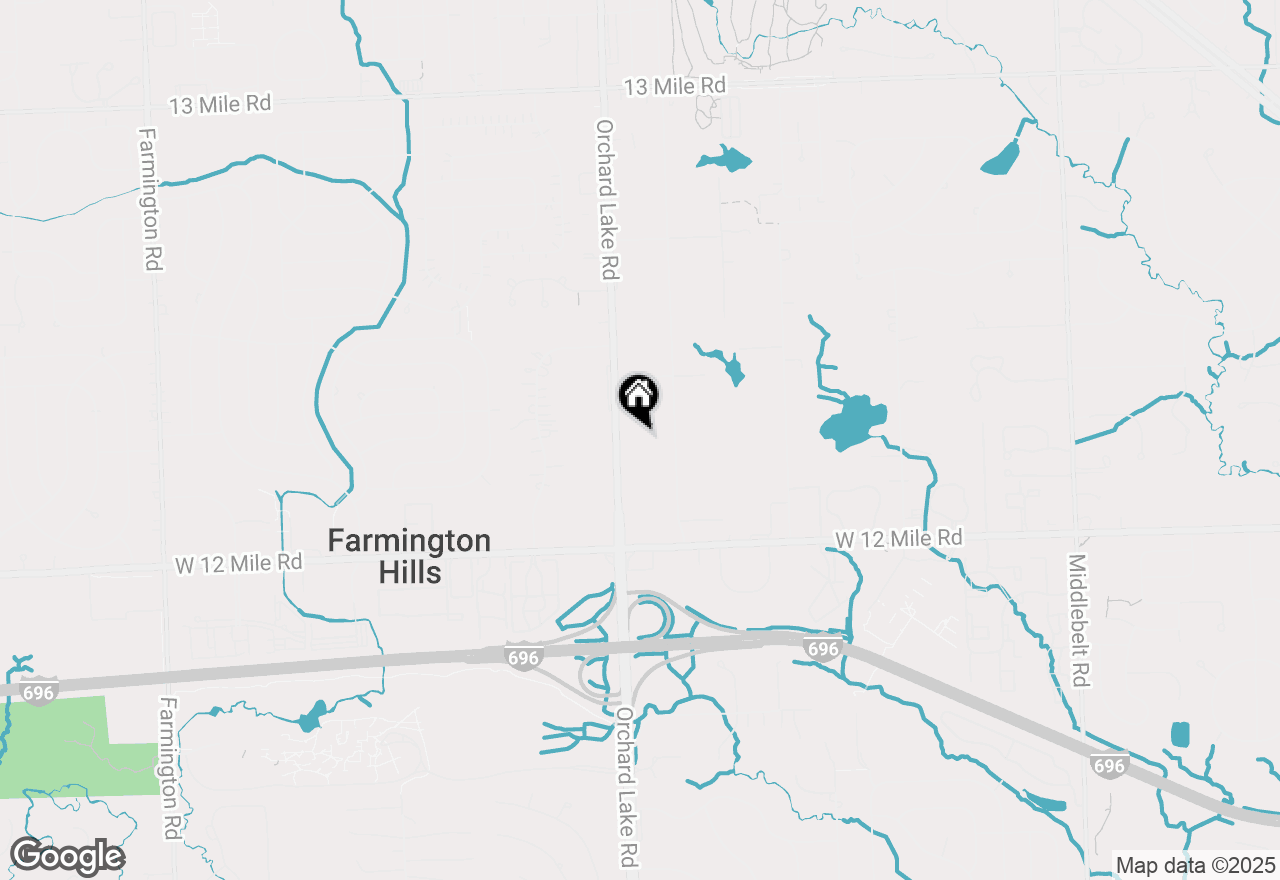 Map of 28124 Orchard Lake Road #107, Farmington Hills, MI 48334
