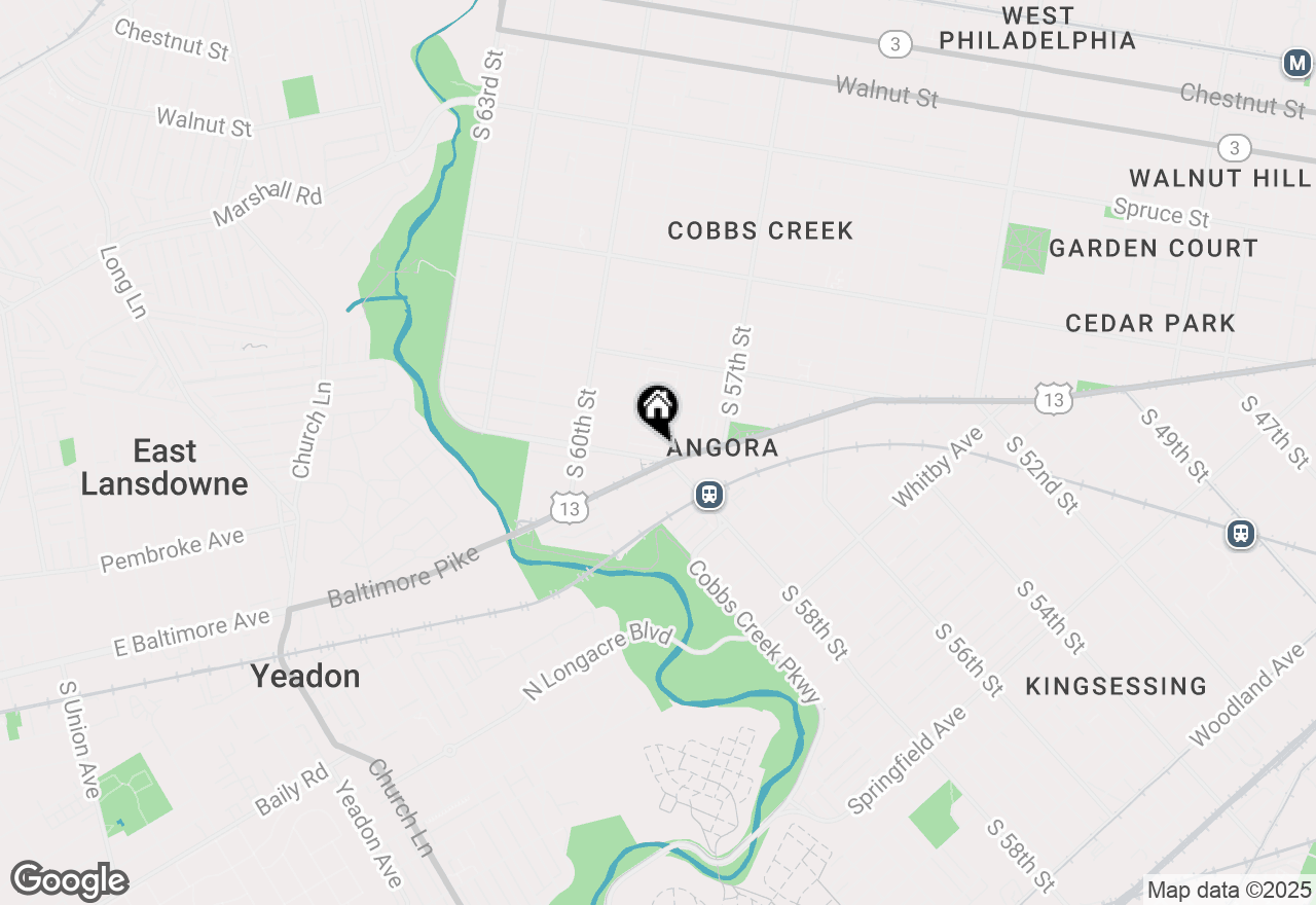 Map of 5821 Cobbs Creek, Philadelphia, PA 19143