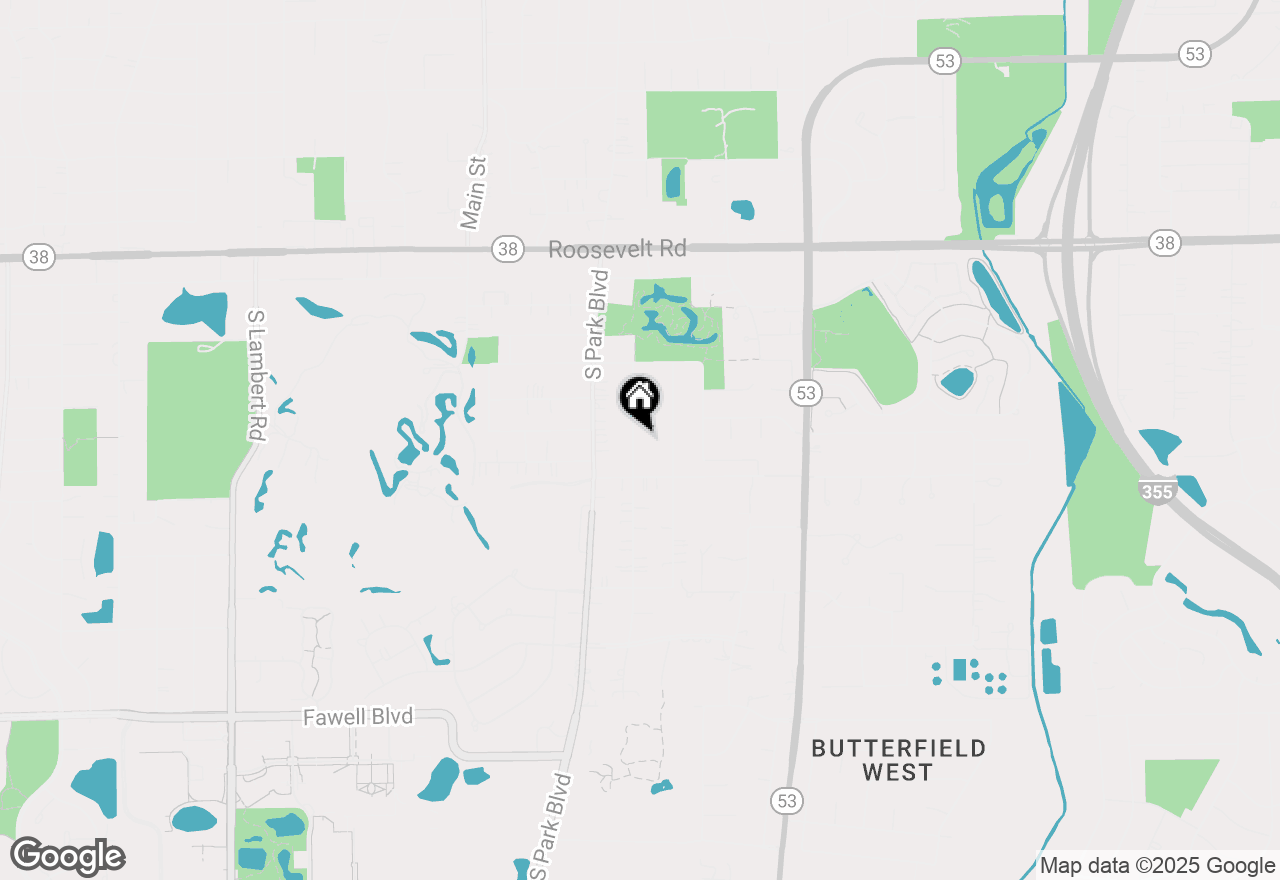 Map of 169 S Ellyn Avenue, Glen Ellyn, IL 60137