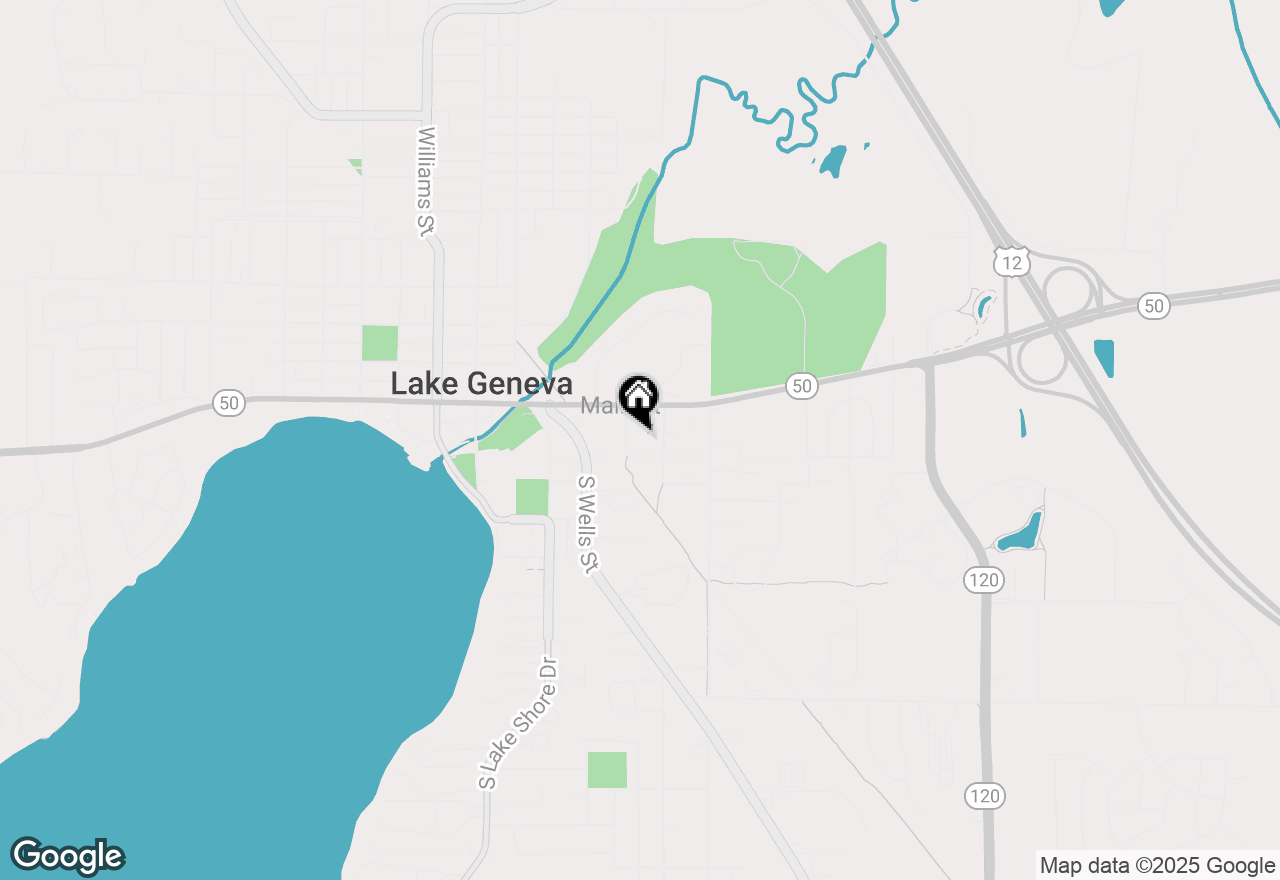 Map of 145 West St, Lake Geneva, WI 53147