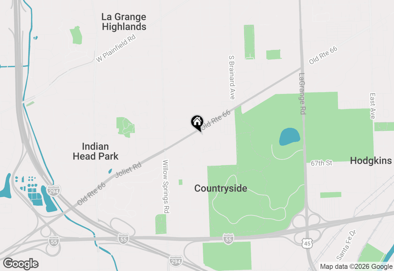 Map of 6428 Joliet Road #103, Countryside, IL 60525