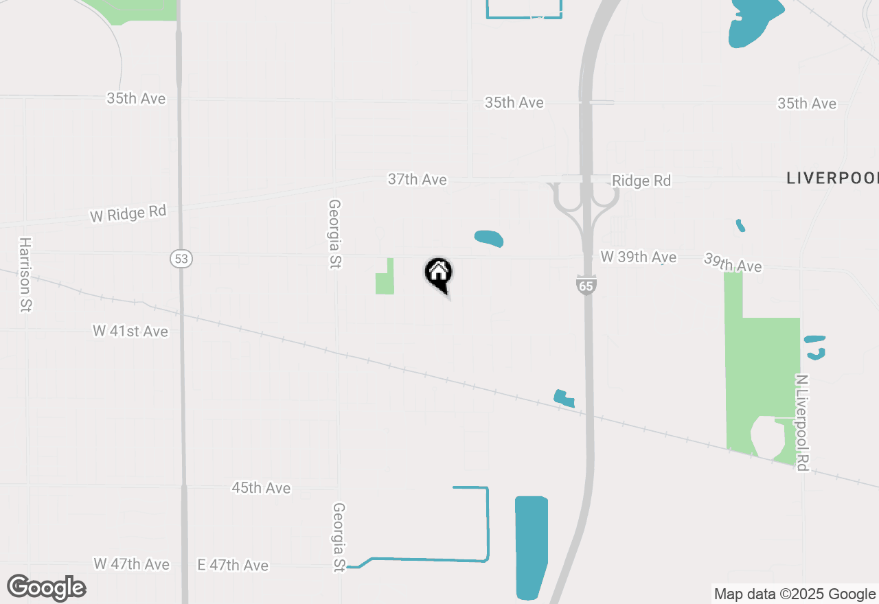 Map of 4013 Ohio Street, Gary, IN 46409