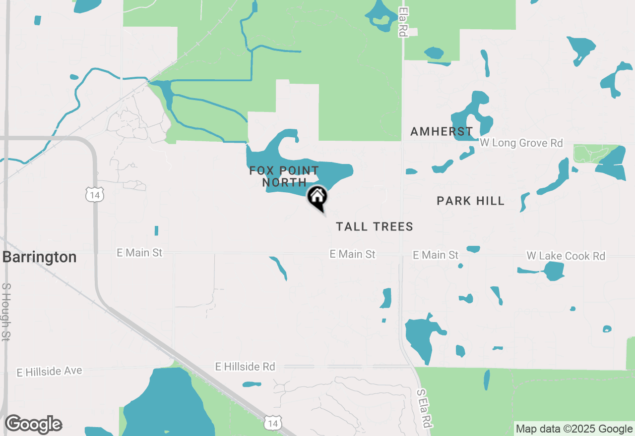 Map of 275 Cold Spring Road, Barrington, IL 60010