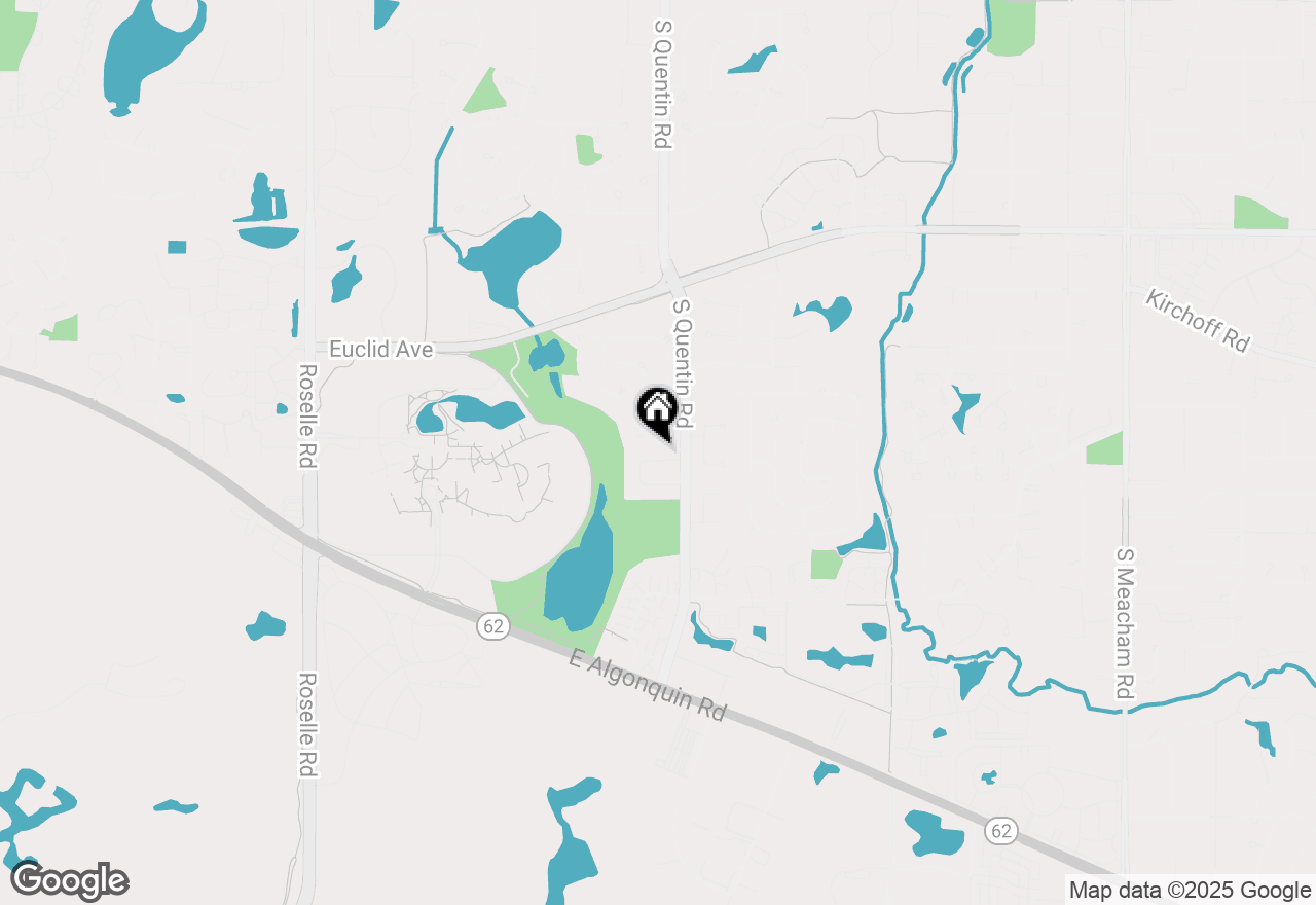 Map of 5804 N Corona Drive, Palatine, IL 60067