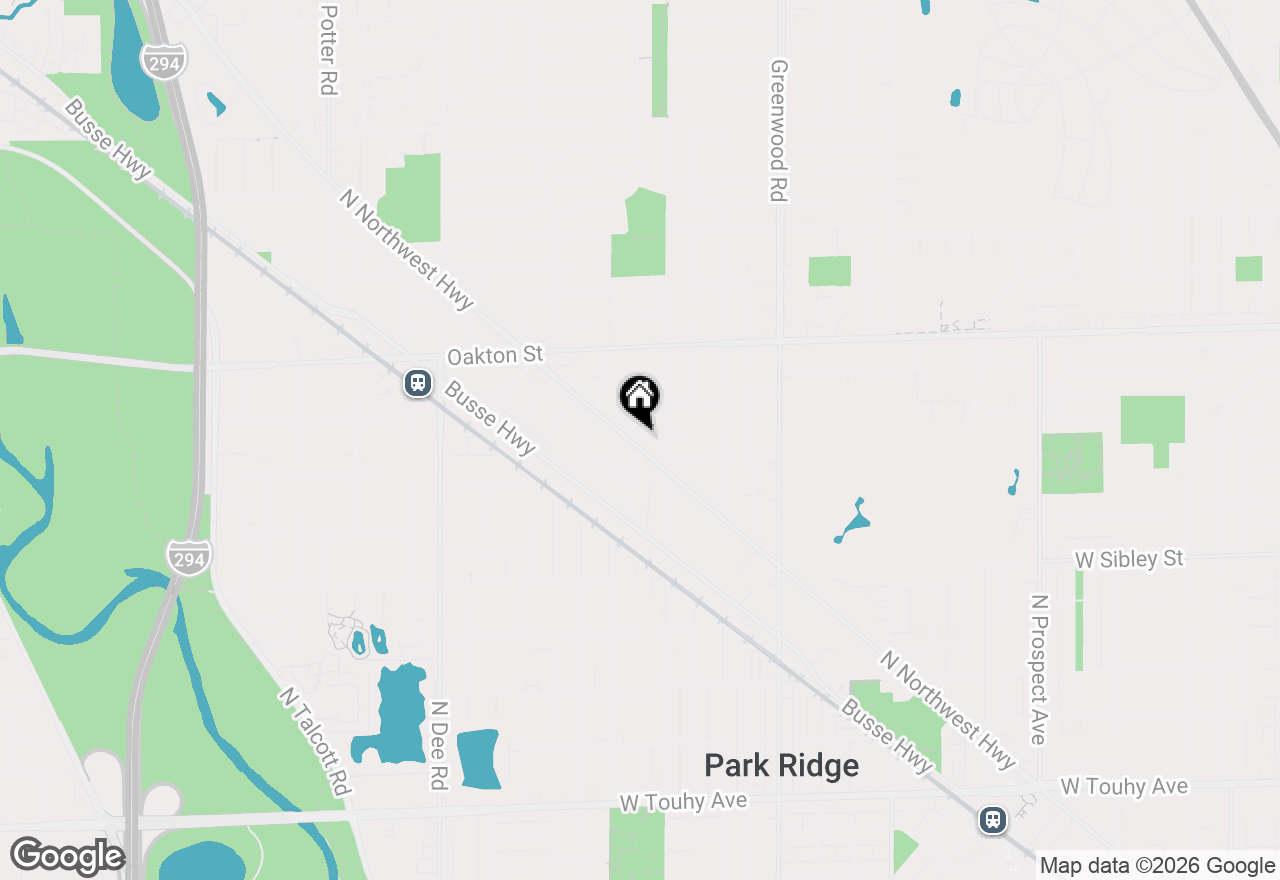 Map of 819 Tomawadee Drive, Park Ridge, IL 60068