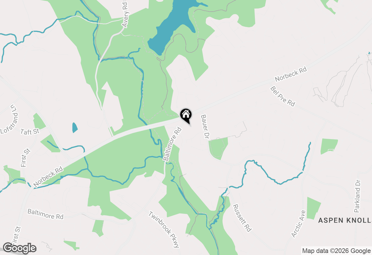Map of 2519 Baltimore Road #2519-6, Rockville, MD 20853