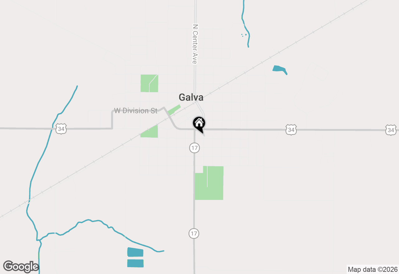 Map of 50 Se 3rd Street, Galva, IL 61434