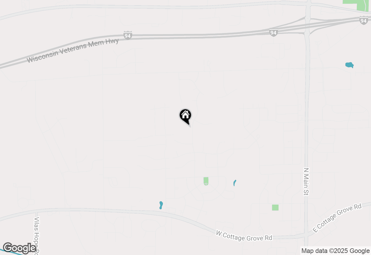 Map of 2008 Wellington Place, Cottage Grove, WI 53527