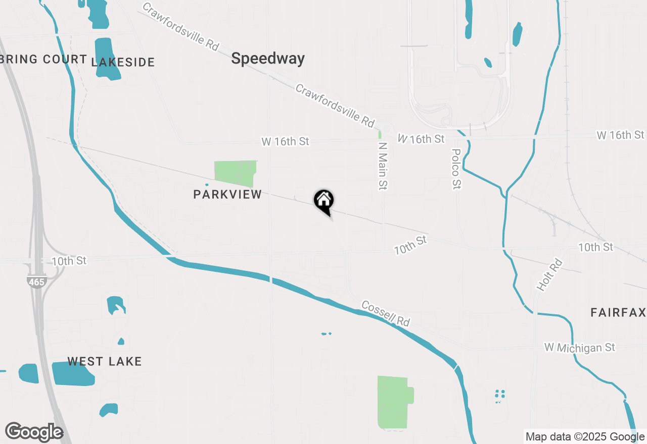 Map of 5070 W 11th Street, Indianapolis, IN 46224