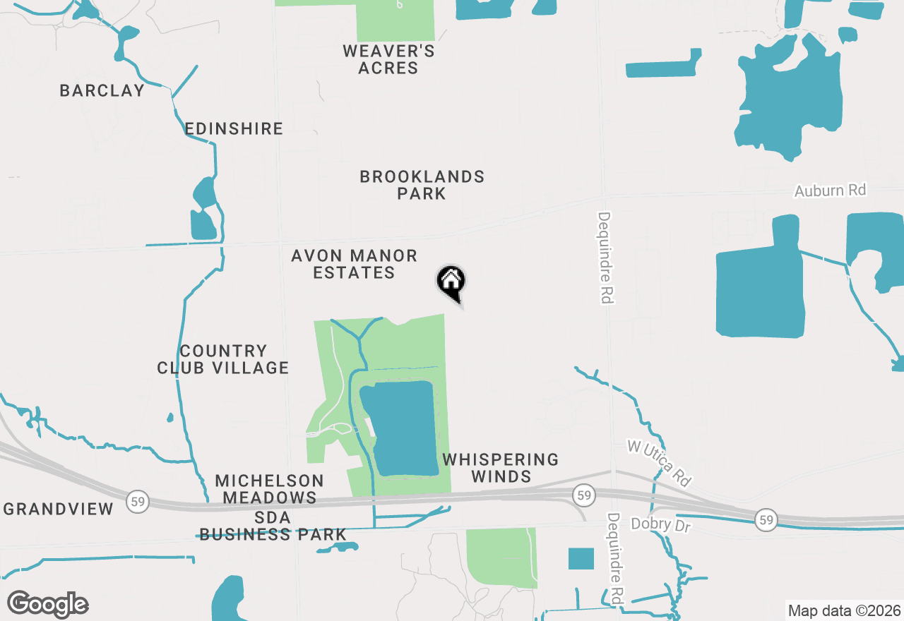 Map of 3175 Culbertson Avenue, Rochester Hills, MI 48307