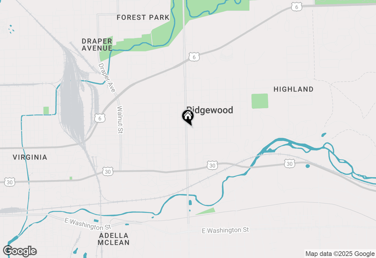 Map of 1600 Elgin Avenue, Joliet, IL 60432